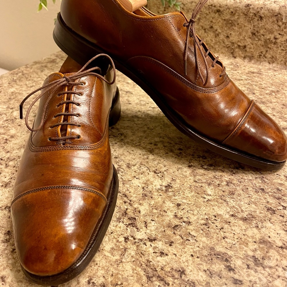 Allen Edmonds Park Avenue CapToe Oxfords Size 8.5